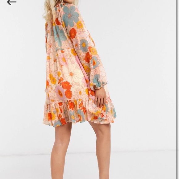 ASOS Maternity Chiffon Baby Doll Dress - Picture 2 of 10